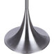 Clara 61 inch 100.00 watt Brushed Nickel Floor Lamp Portable Light