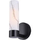Kristella 1 Light 6 inch Black Vanity Light Wall Light