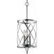 Madison 3 Light 10 inch Chrome Chandelier Ceiling Light