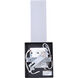 Farrow LED 4.75 inch Black Vanity Light Wall Light