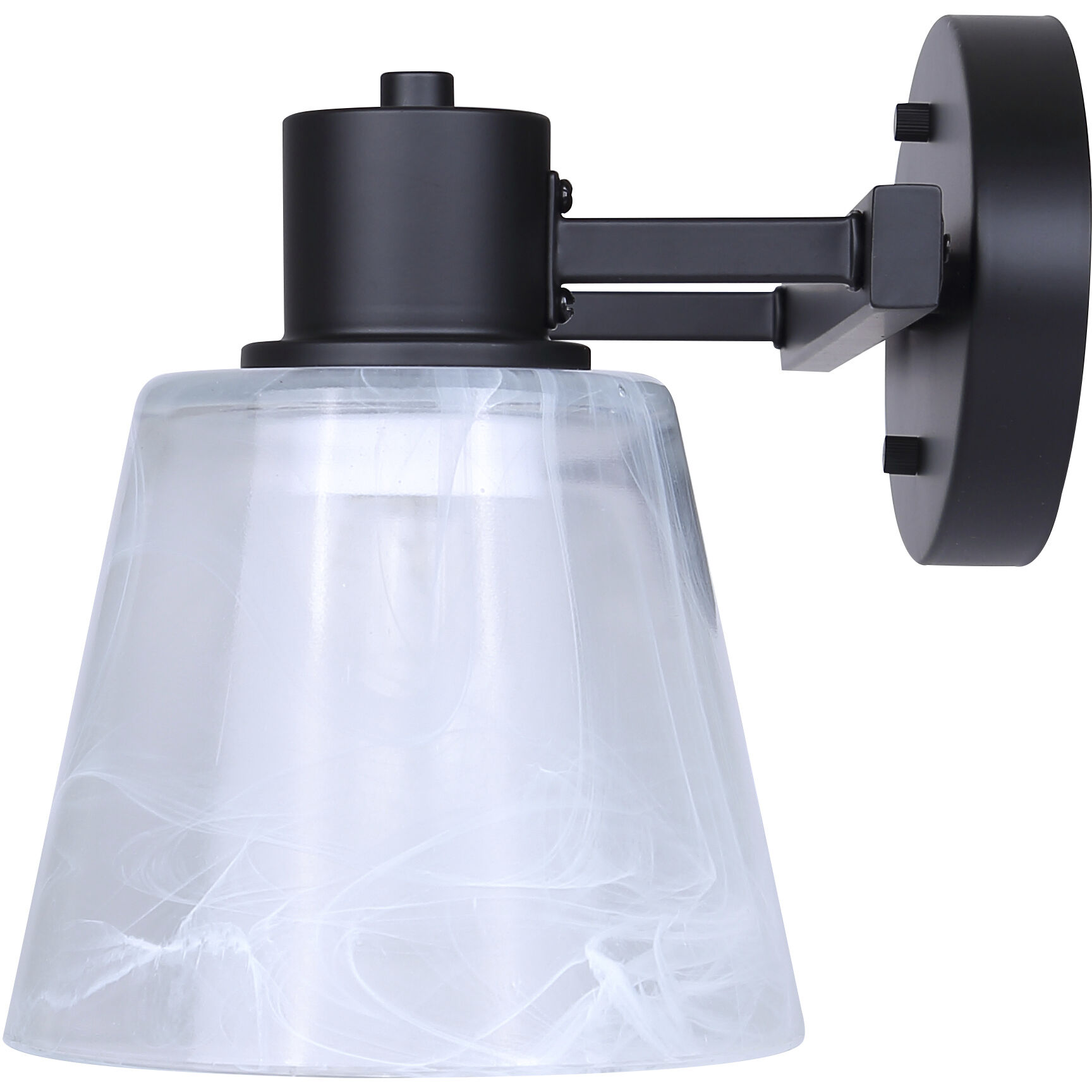 Luelle 2 Light 16 inch Black Vanity Light Wall Light