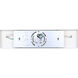 Monroe 2 Light 18 inch Gold Vanity Light Wall Light