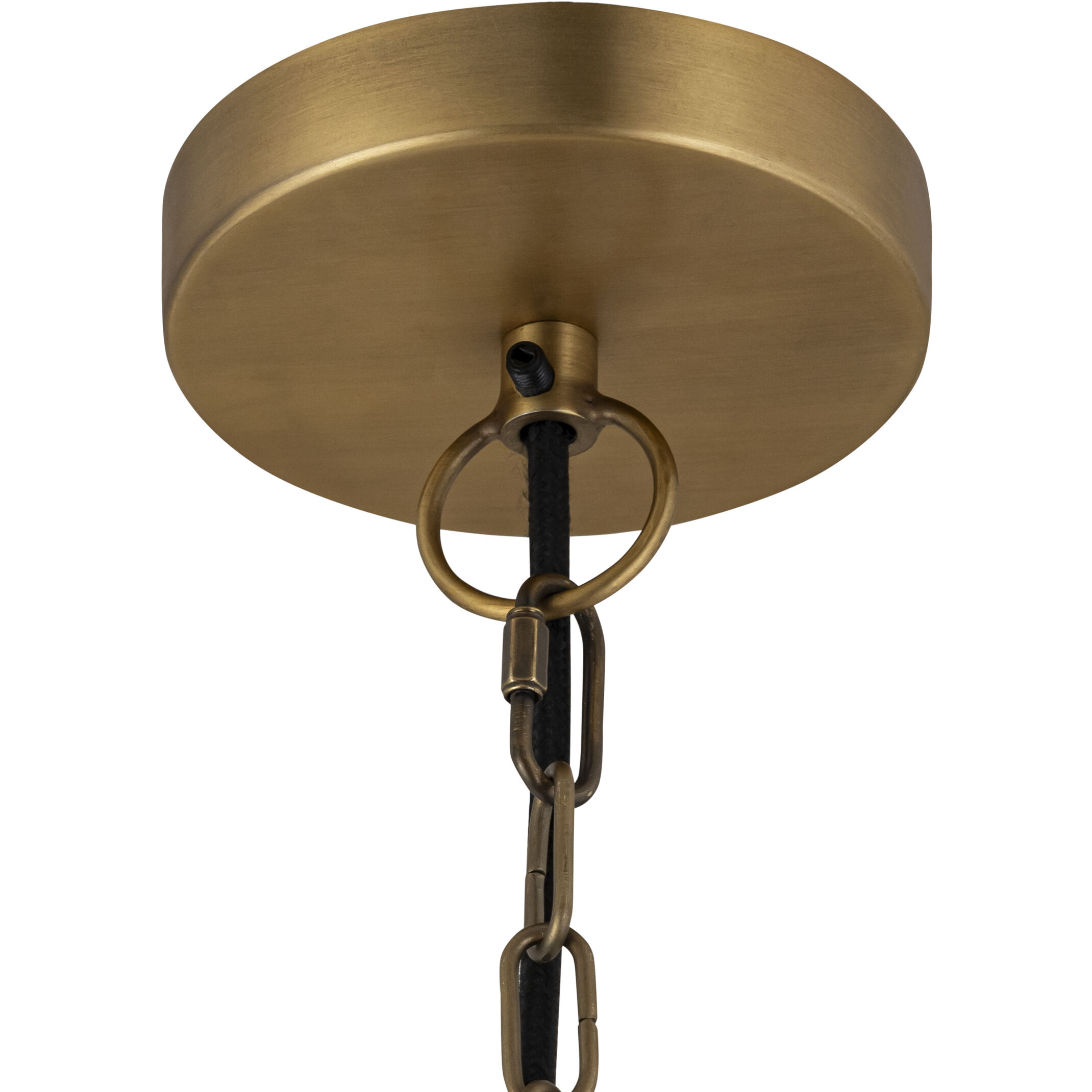 Audrey 1 Light 15 inch Antique Brass Pendant Ceiling Light