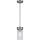 Benson 1 Light 4.75 inch Pendant