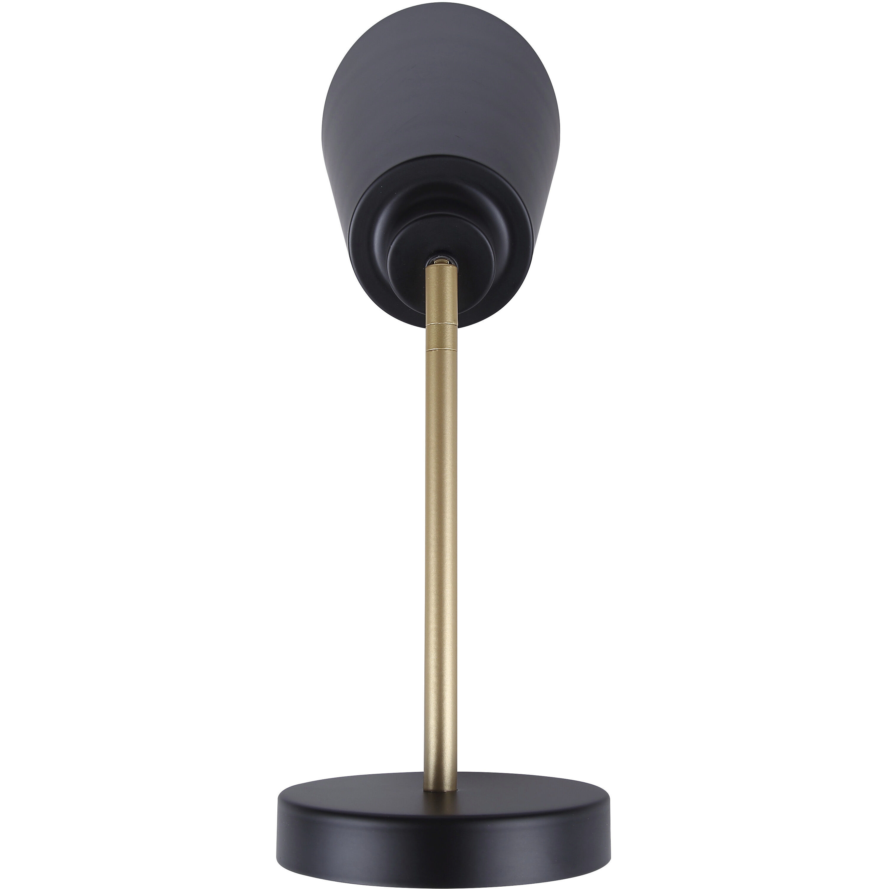 Rame 1 Light 11.66 inch Black/Gold Vanity Light Wall Light