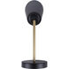 Rame 1 Light 11.66 inch Black/Gold Vanity Light Wall Light