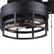 Attley 42 inch Black Indoor Ceiling Fan