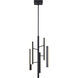 Yavin LED 13.13 inch Black Chandelier Ceiling Light