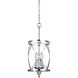 Madison 3 Light 10 inch Chrome Chandelier Ceiling Light