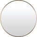 Madison 33 X 1 inch Gold Décor Mirror