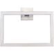 Bishop 8.63 inch Brushed Nickel Towel Ring