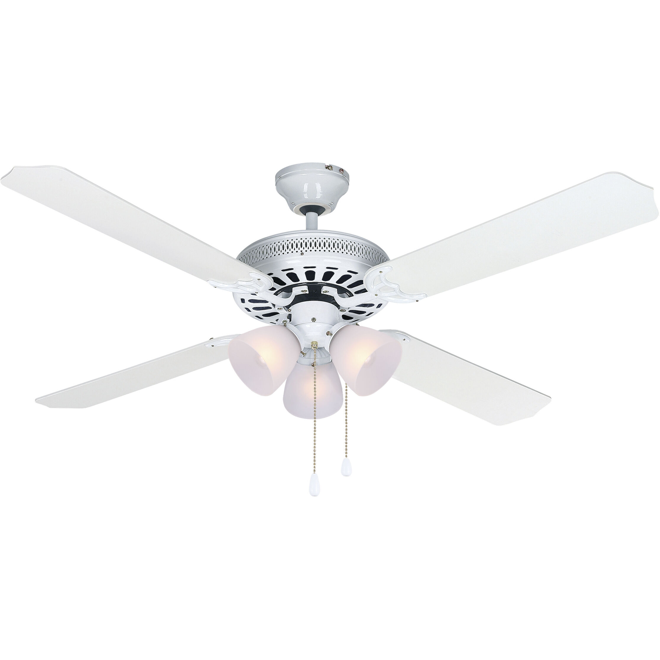Madison 52 inch White Ceiling Fan