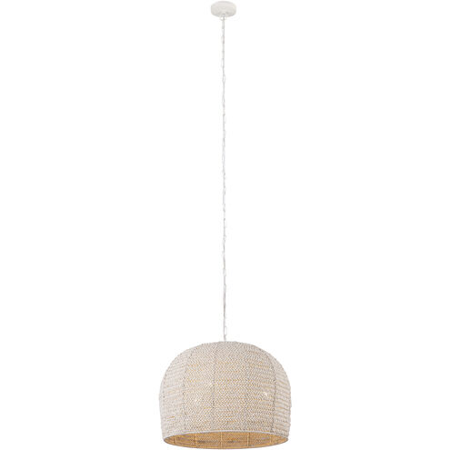 Devi 3 Light 24 inch Natural Pendant Ceiling Light