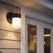 Jude 1 Light 9.62 inch Matte Black Outdoor Down Light