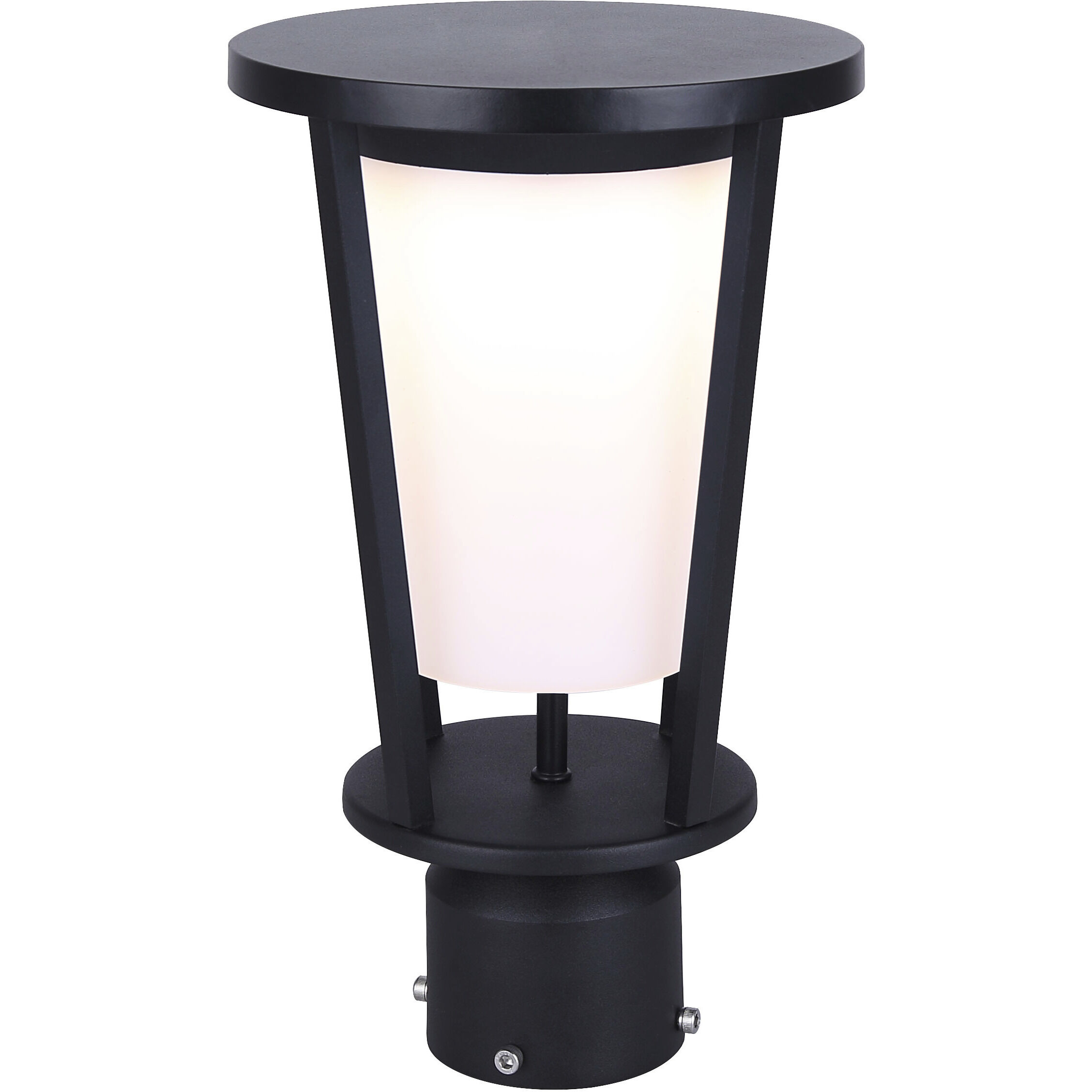 Vero LED 7.5 inch Black Outdoor Lantern