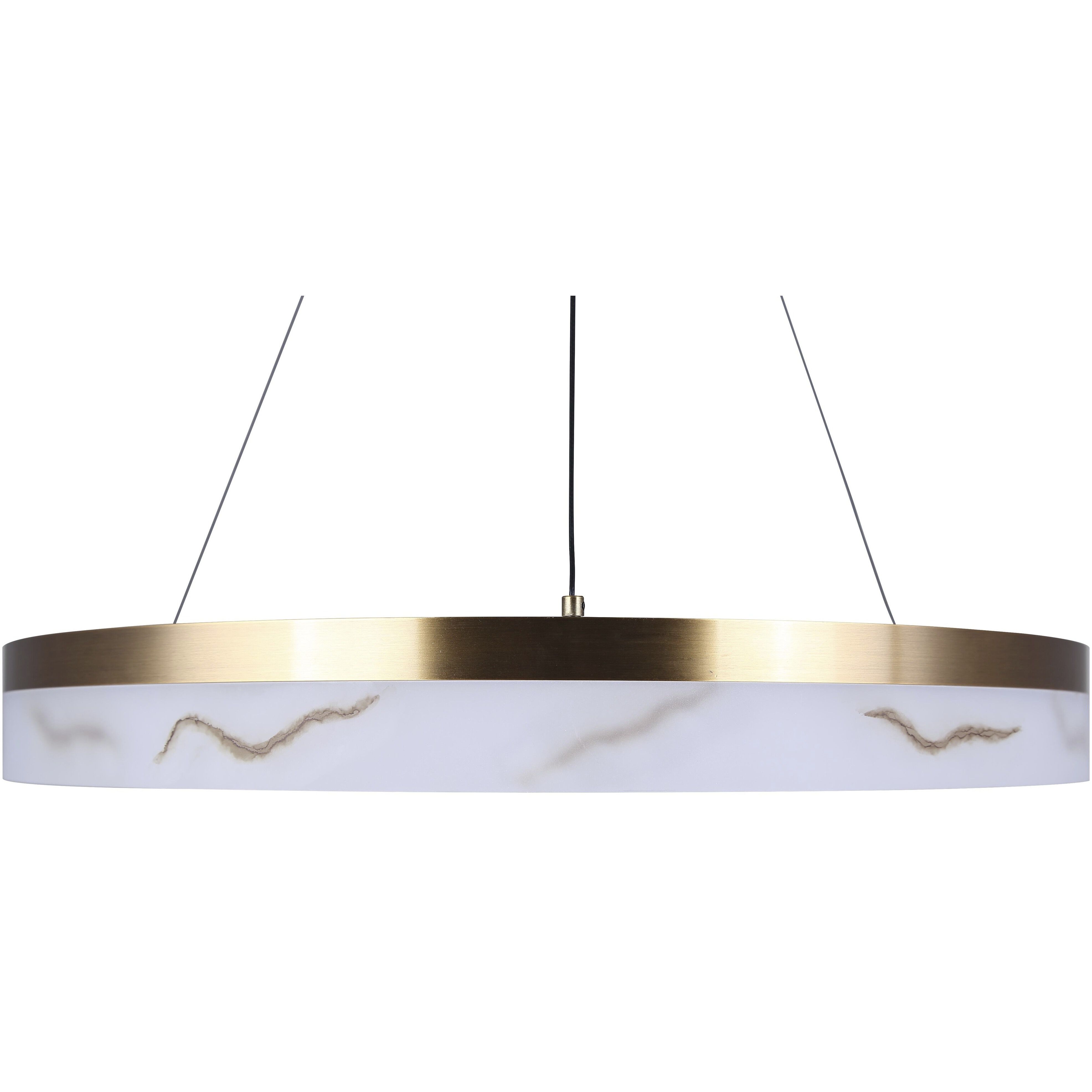 Elynn LED 23.5 inch Gold Chandelier Ceiling Light
