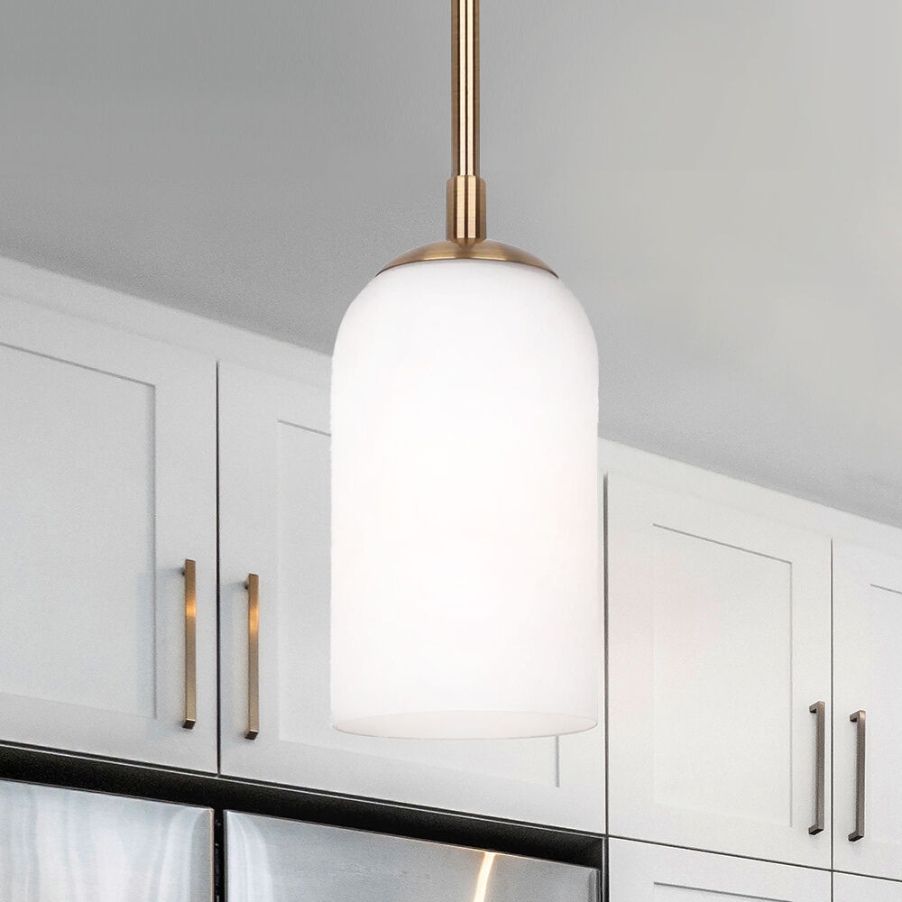 Novalee 1 Light 4.75 inch Gold Pendant Ceiling Light