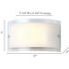 Logan 1 Light 4 inch Chrome Wall Sconce Wall Light