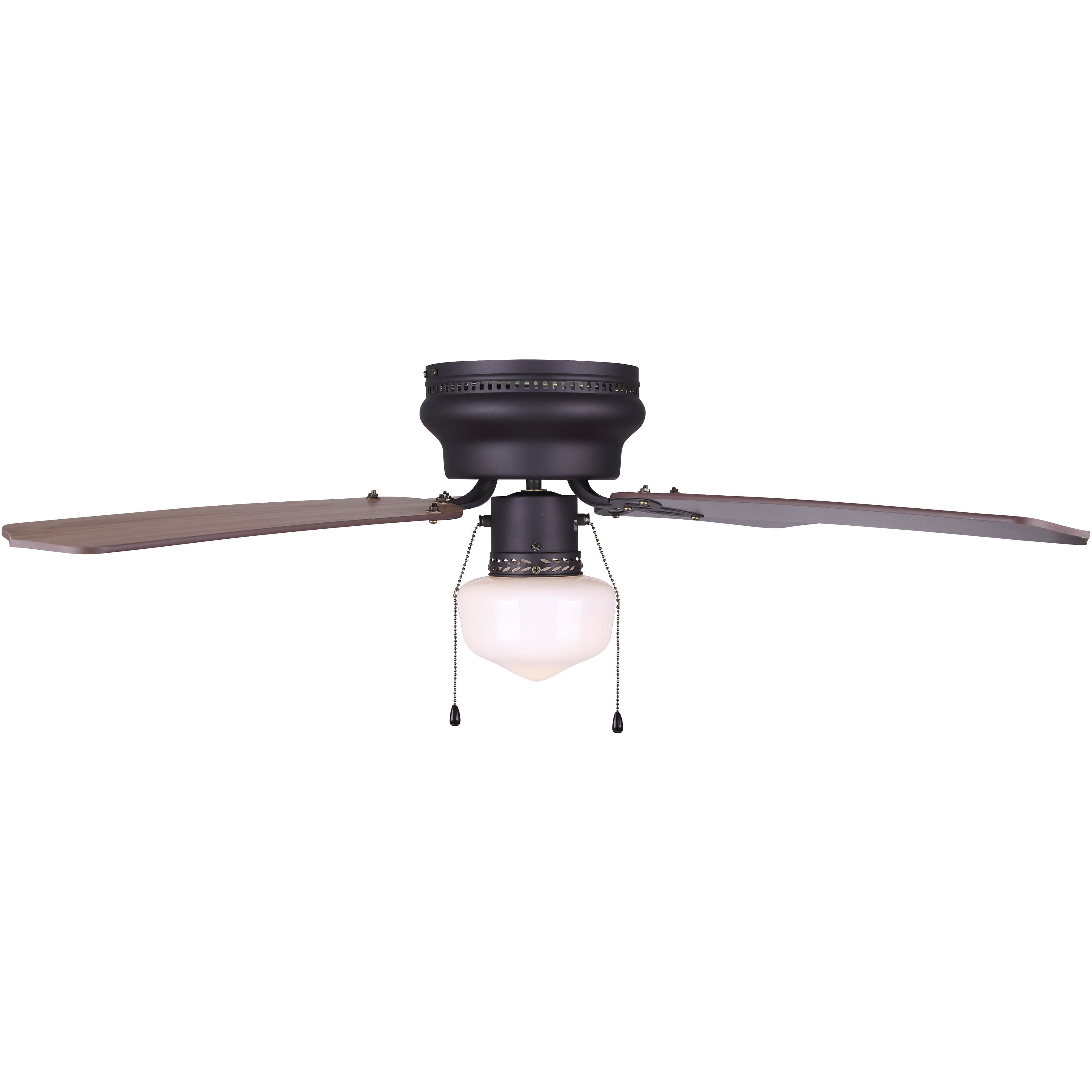 Madison 42 inch Oil Rubbed Bronze with Maple/Cherry Blades Indoor Fan