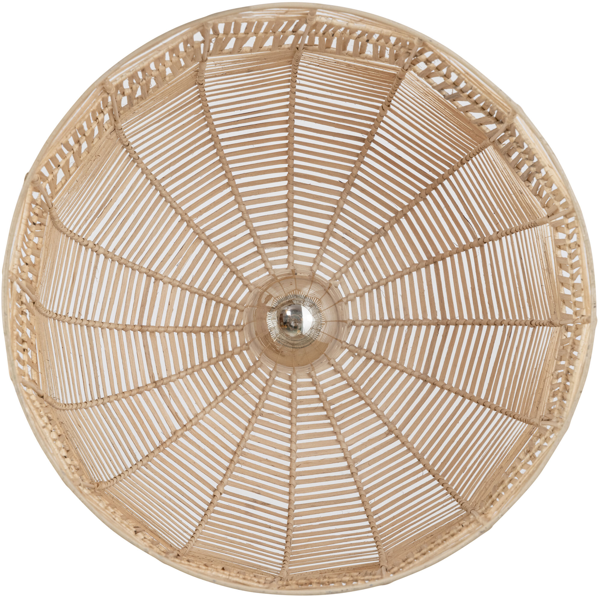 Indy 1 Light 16 inch Natural Pendant Ceiling Light