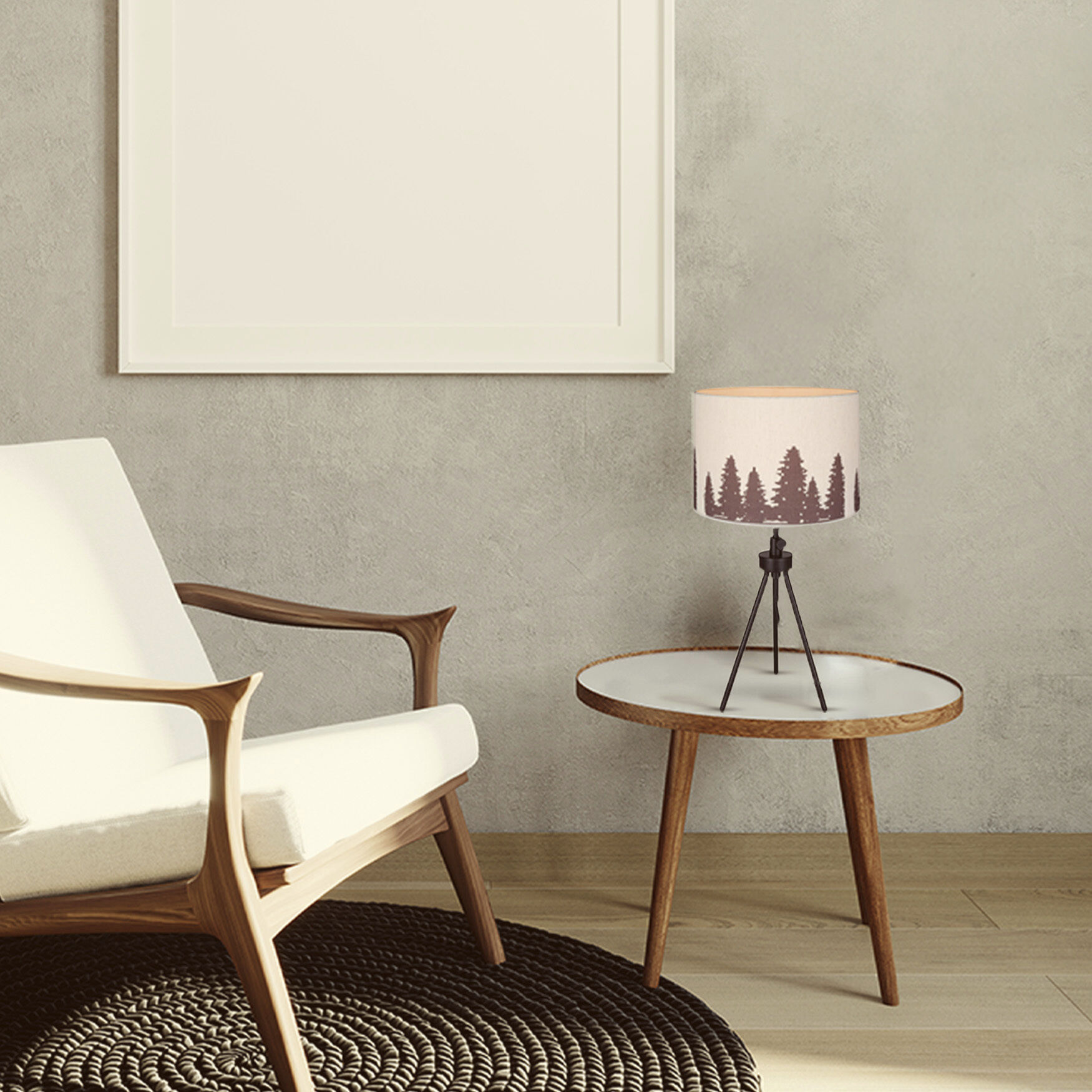 Holt 27.25 inch 100.00 watt Matte Black Table Lamp Portable Light