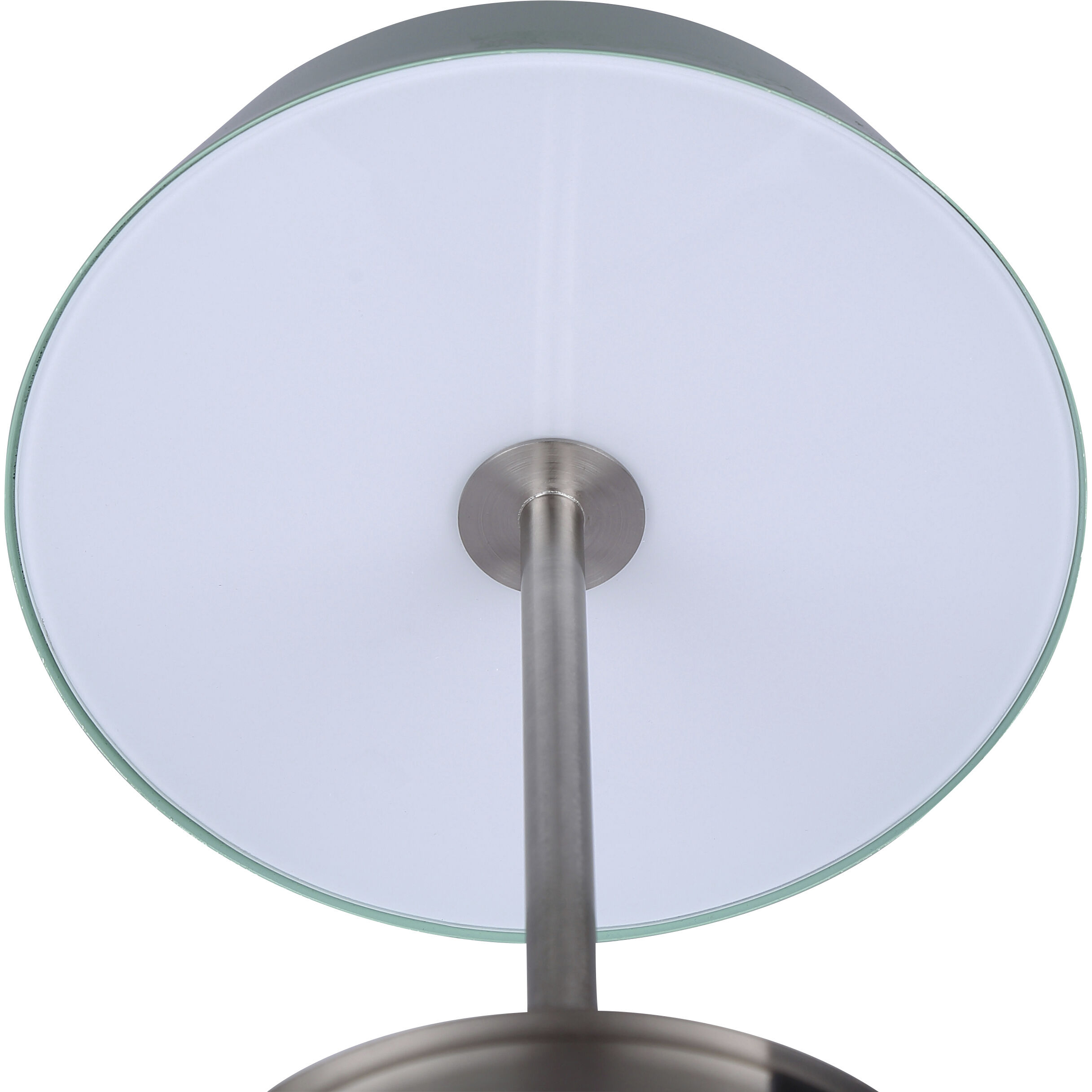 Jessa 14 inch 16.00 watt Brushed Nickel Table Lamp Portable Light in Teal Metal