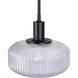 Ledger 1 Light 10.5 inch Black Pendant Ceiling Light