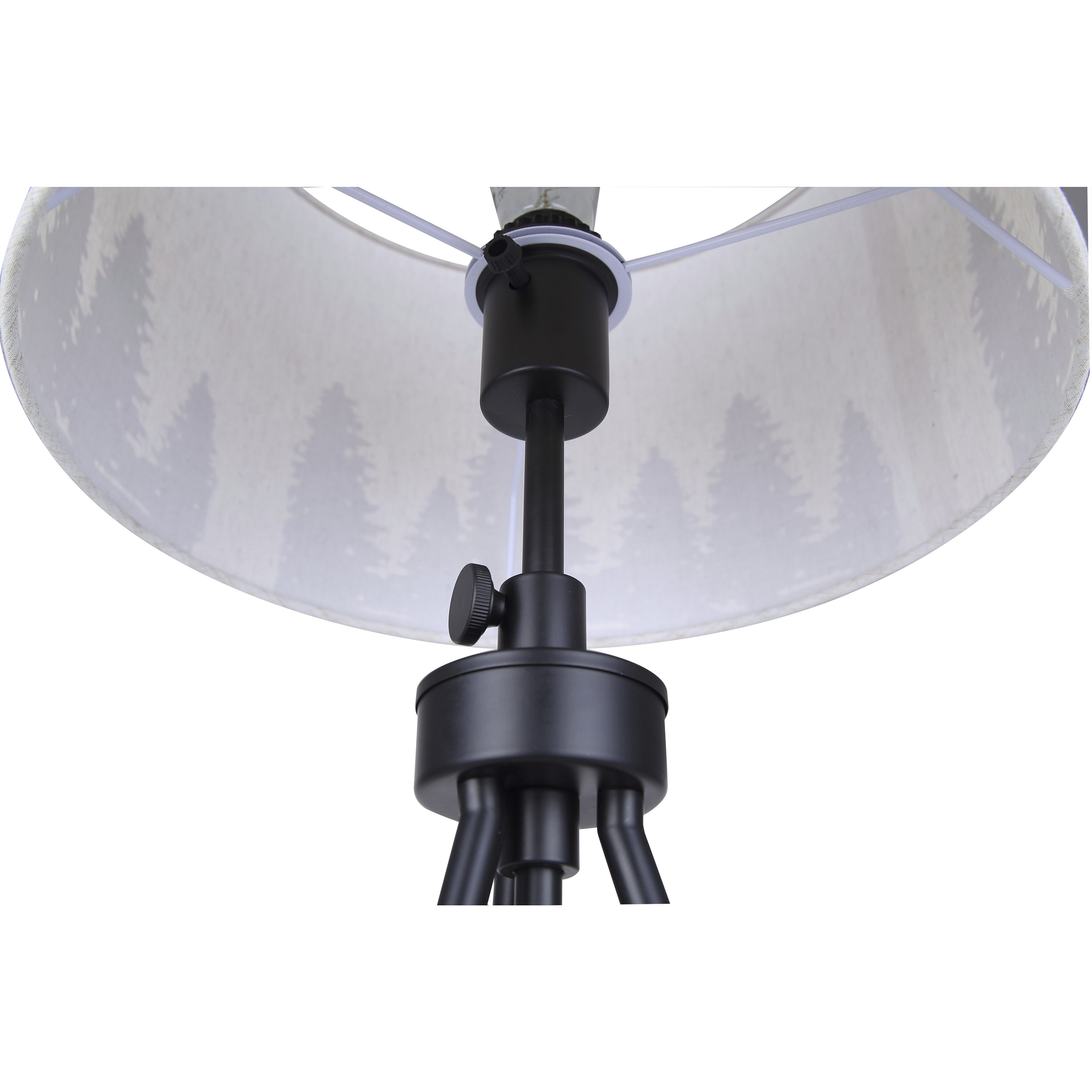 Holt 27.25 inch 100.00 watt Matte Black Table Lamp Portable Light