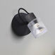 Owen 1 Light Black and Wood Track Lighting Ceiling Light