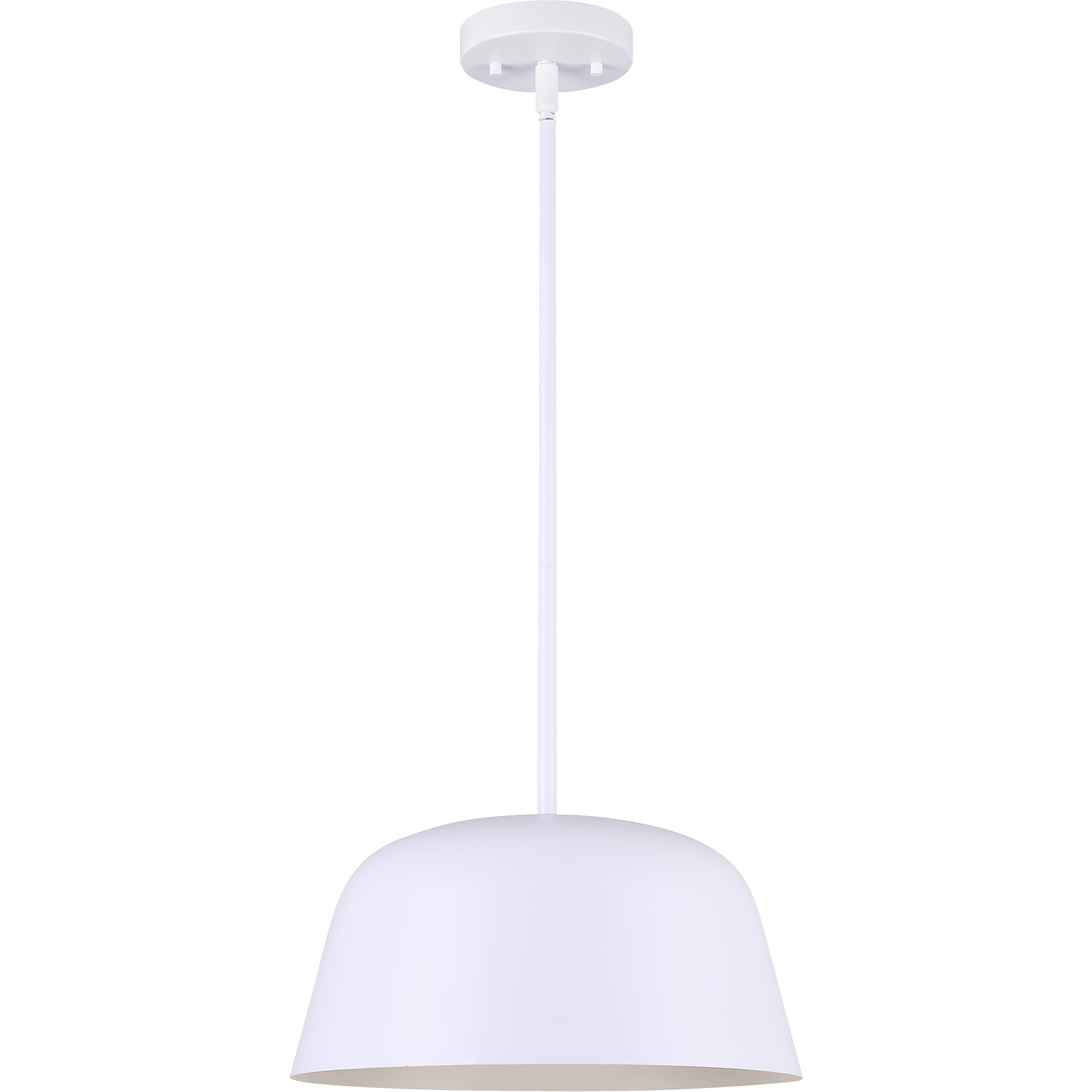 Kiliam 1 Light 12.63 inch Matte White Pendant Ceiling Light