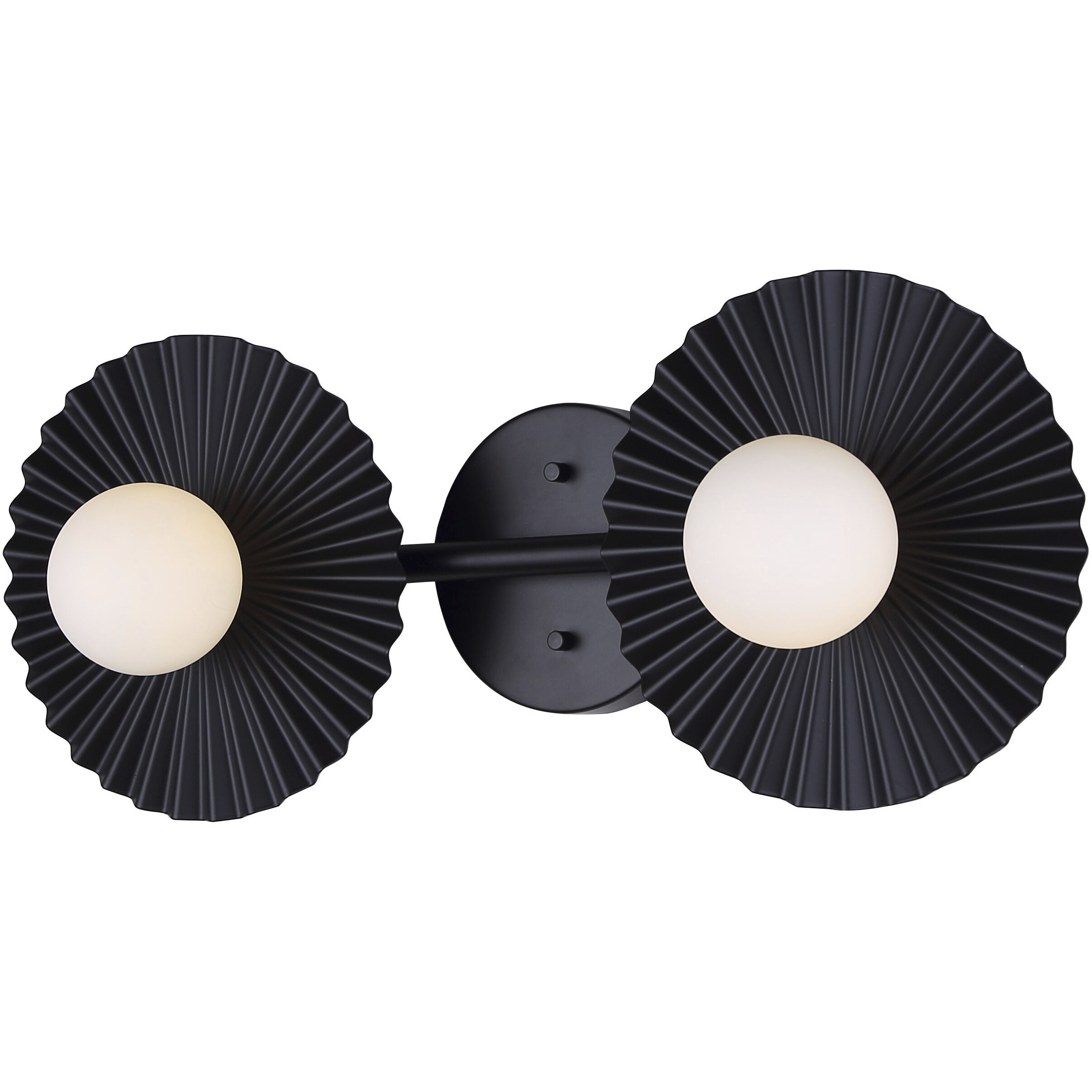 Payton 2 Light 20 inch Black Vanity Light Wall Light