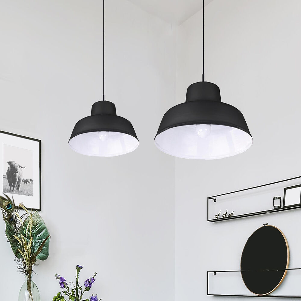 Levi 1 Light 14 inch Matte Black Pendant Ceiling Light