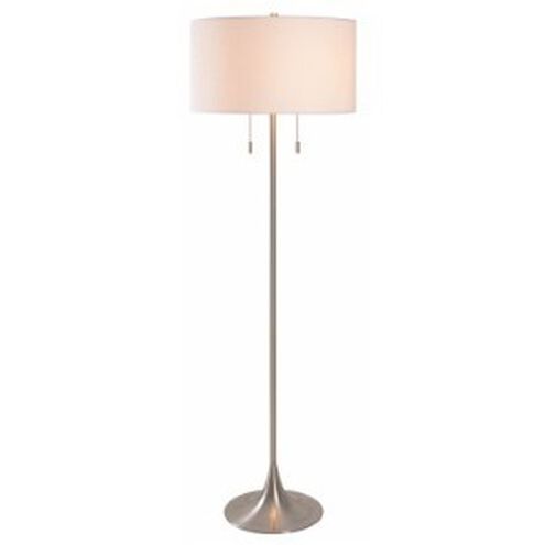 Clara 61 inch 100.00 watt Gold Floor Lamp Portable Light