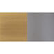 Jessa 14 inch 16.00 watt Gold Table Lamp Portable Light in Gray Metal