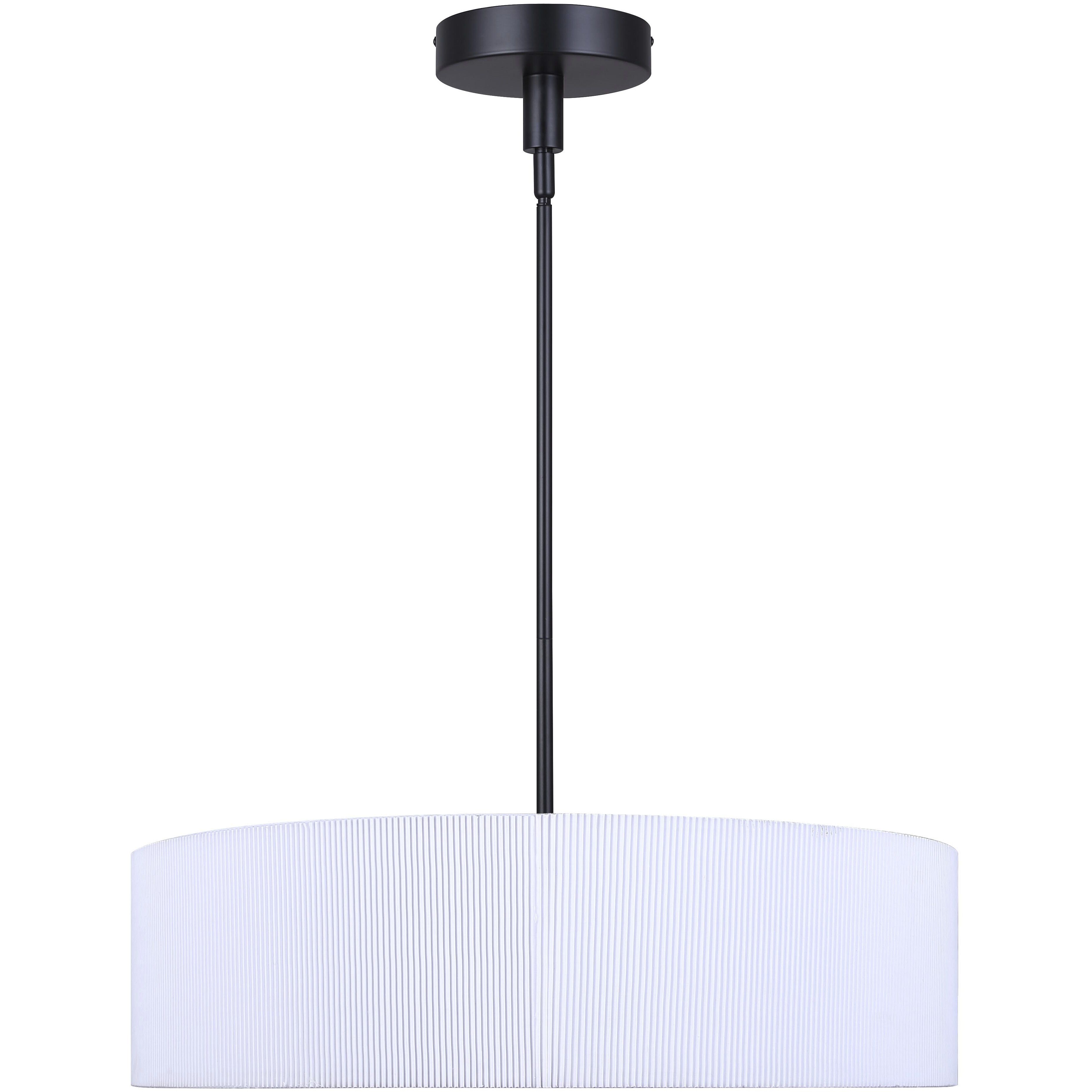 Carmynn LED 22.25 inch Black Chandelier Ceiling Light