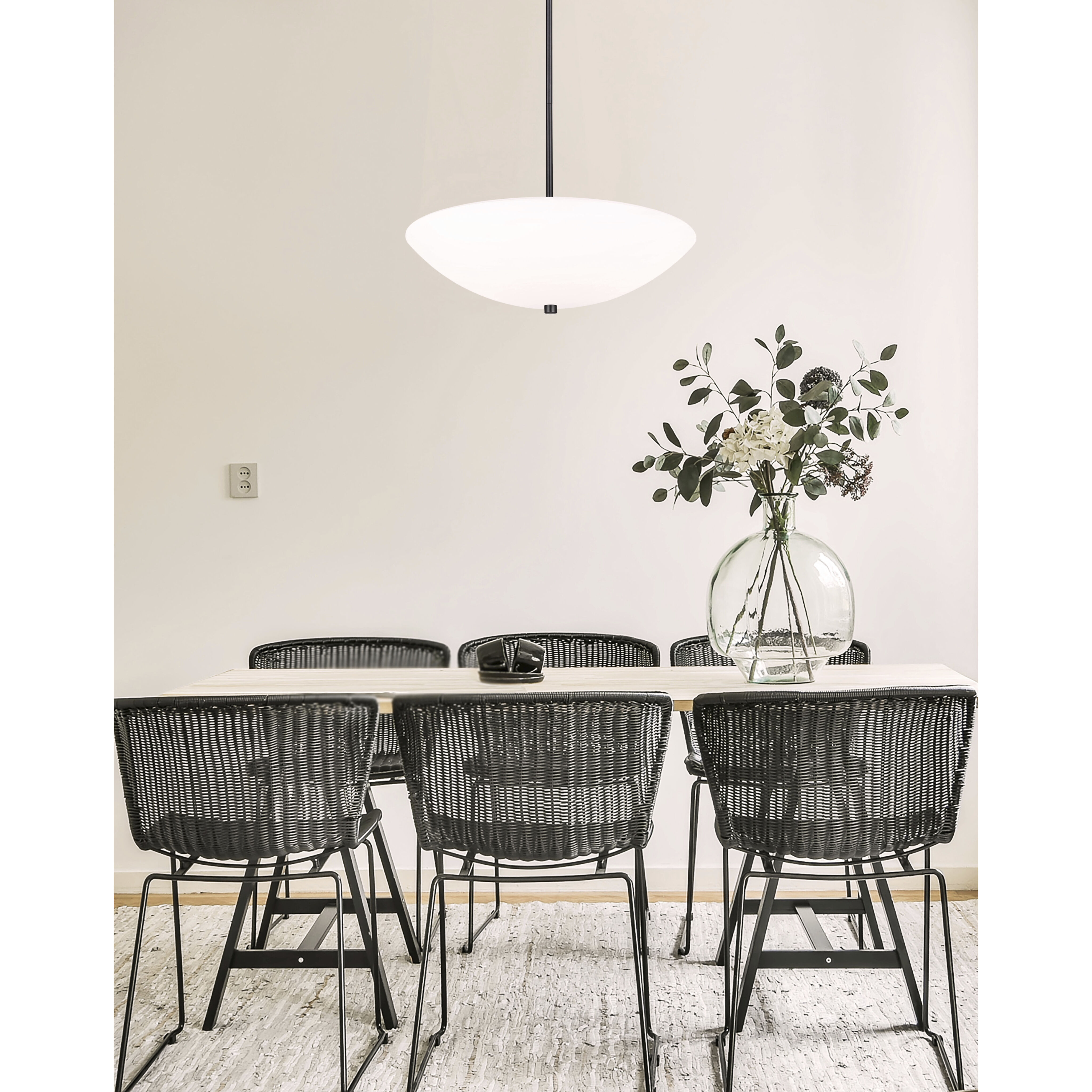 Vivy 3 Light 18 inch Black Chandelier Ceiling Light