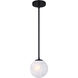 Mackenna 1 Light 7 inch Black Pendant Ceiling Light