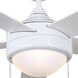 Preston III 52 inch White Indoor Fan