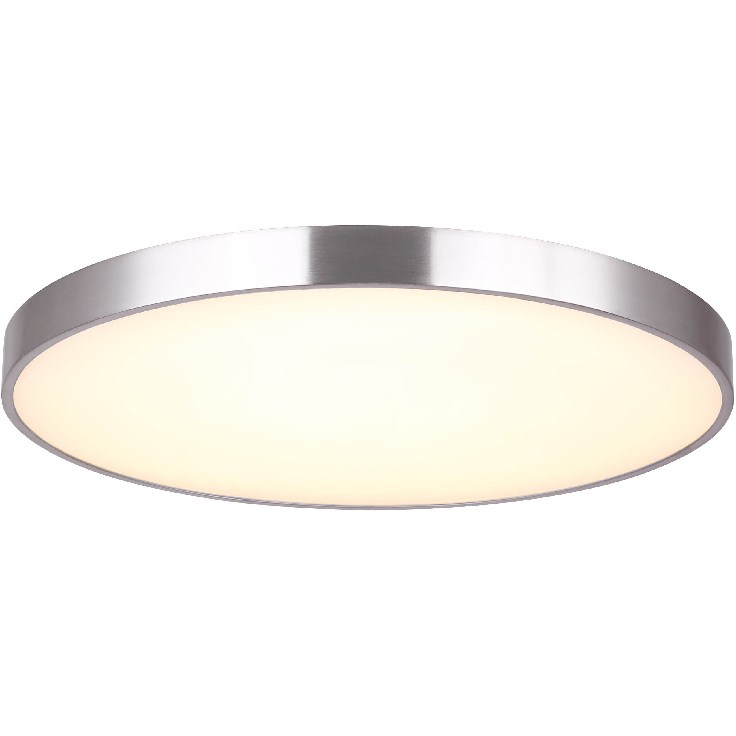Canarm LFM230A18BN Lenox LED 18 inch Brushed Nickel Flush Mount