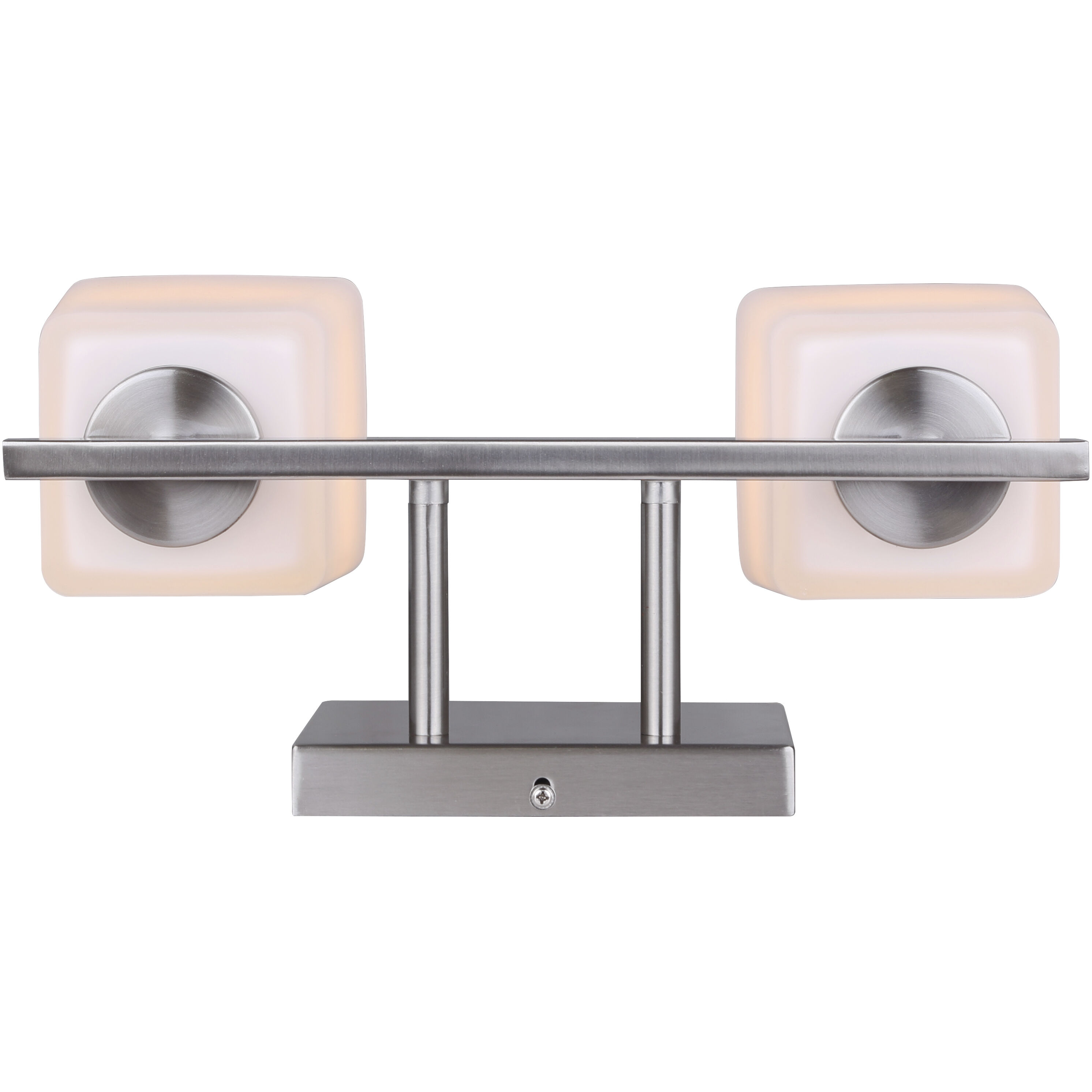 Madison 2 Light 14 inch Brushed Nickel Vanity Light Wall Light