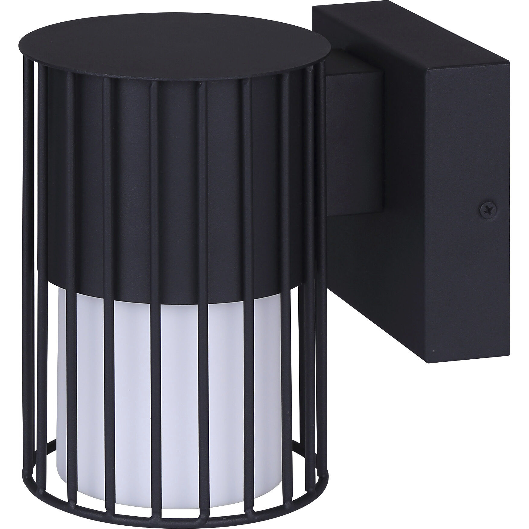 Javon LED 7 inch Black Outdoor Lantern