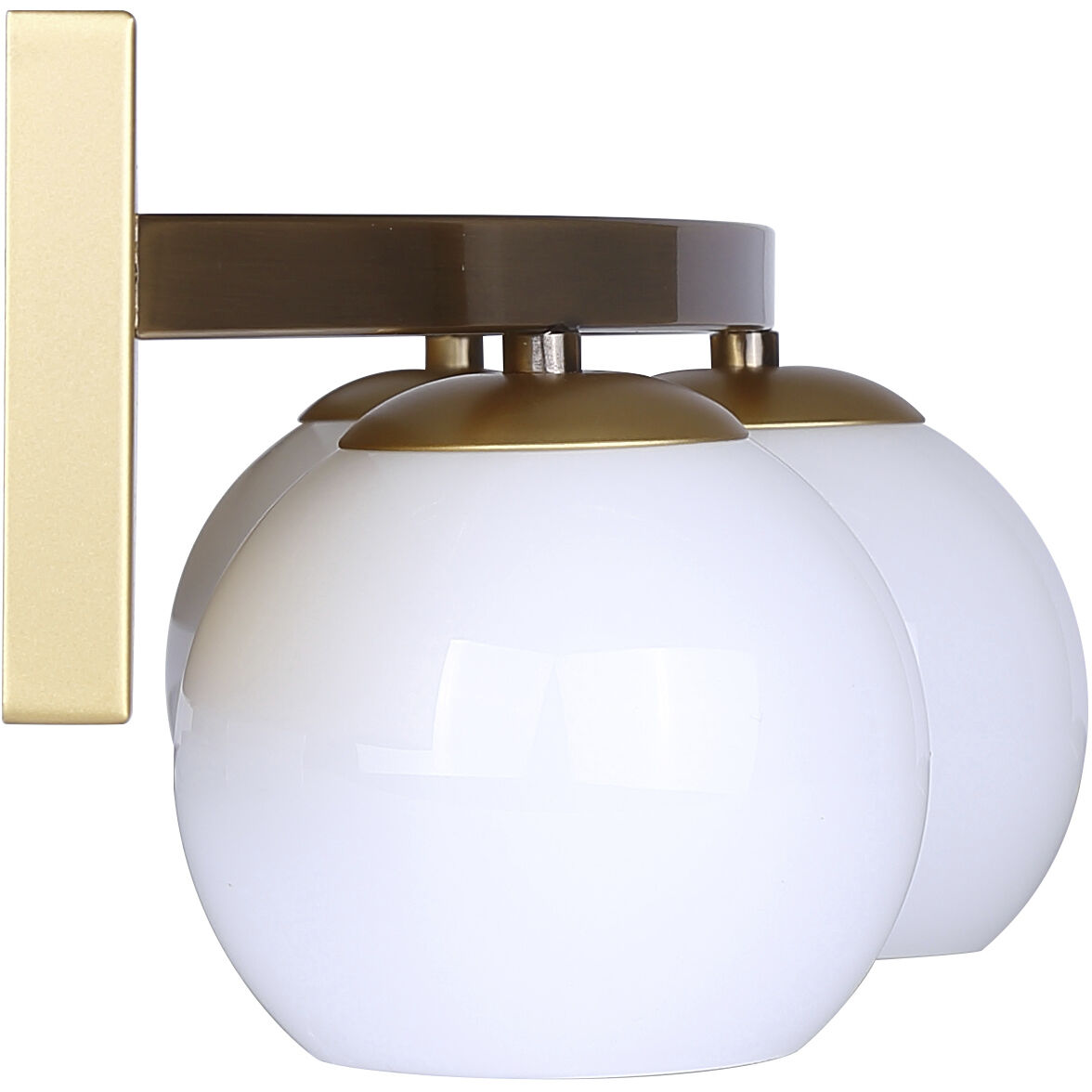 Monroe 3 Light 24 inch Gold Vanity Light Wall Light