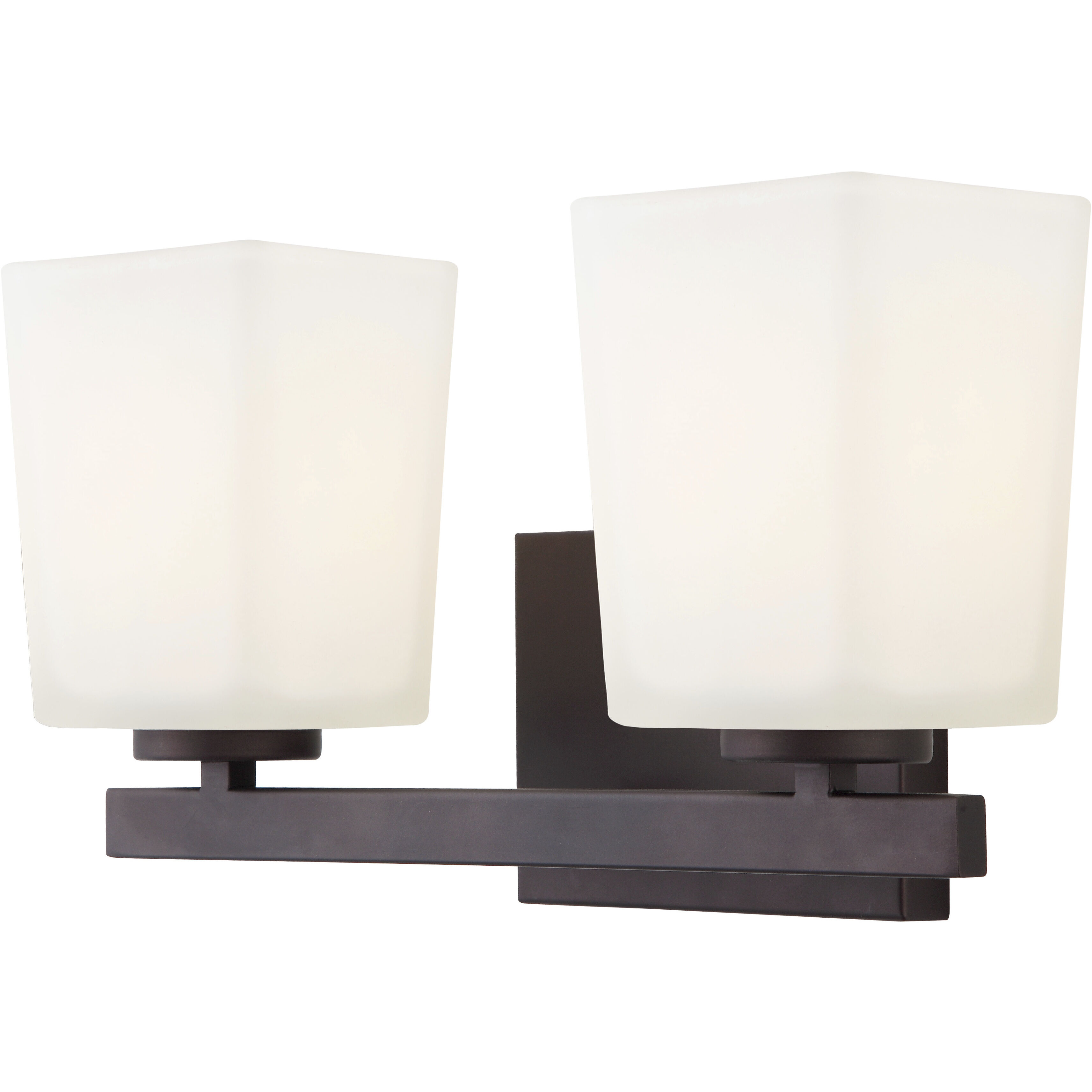 Madison 2 Light 14 inch Oil Rubbed Bronze Vanity Light Wall Light
