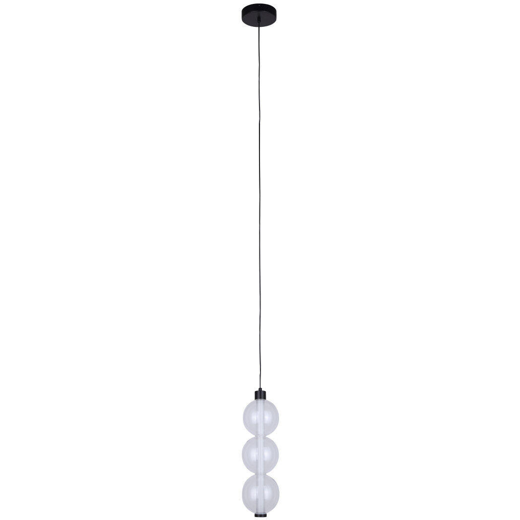 Melody LED 5.13 inch Black Pendant Ceiling Light