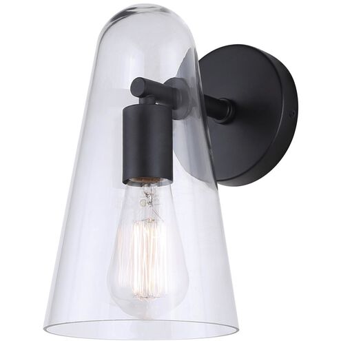 Luisa Sconce Wall Light in Black