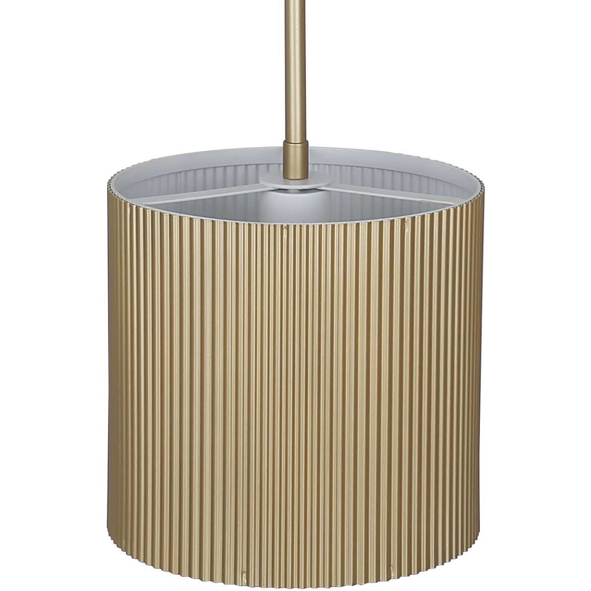 Scarlett 1 Light 8 inch Gold Pendant Ceiling Light