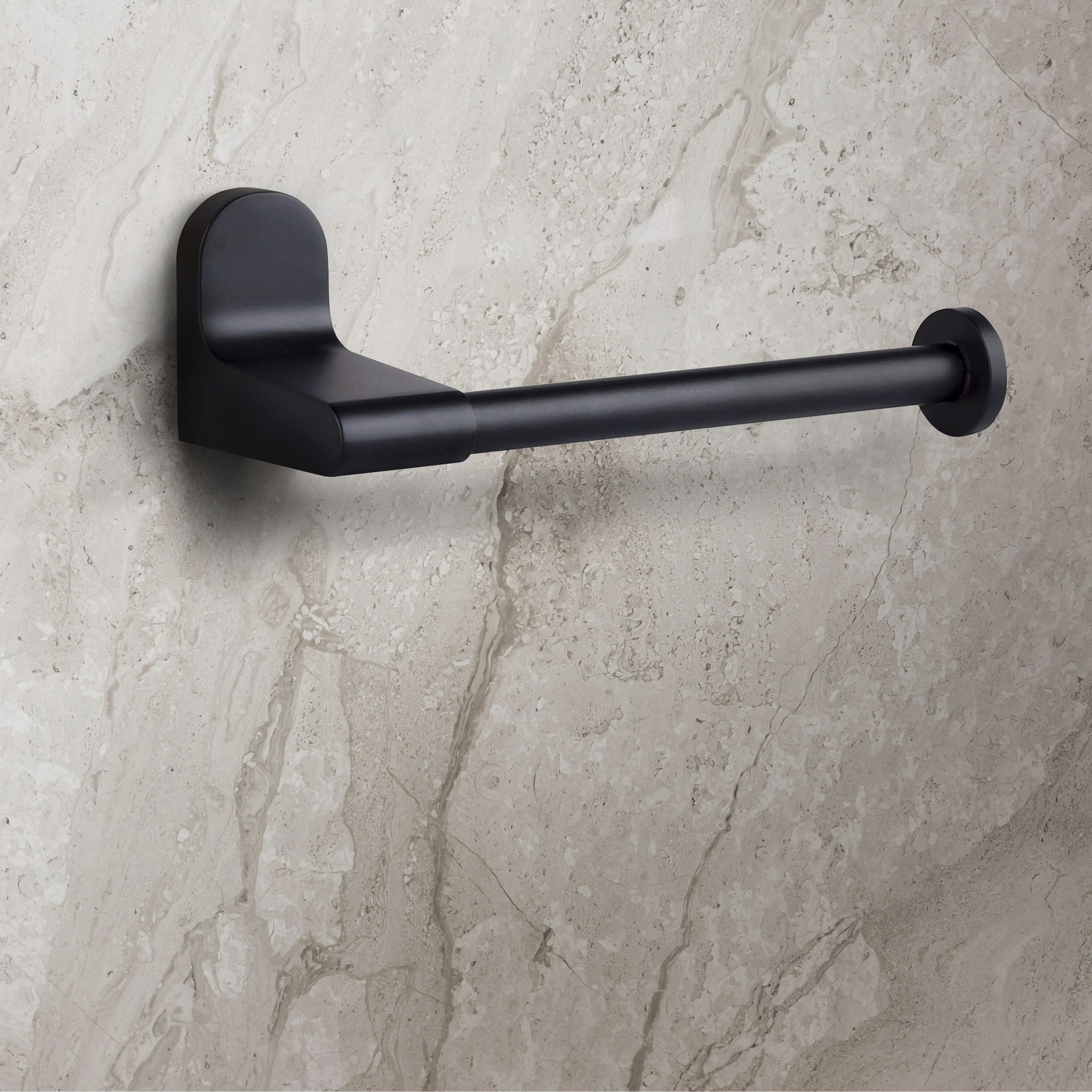 Lyla 6.5 inch Black Toilet Paper Holder