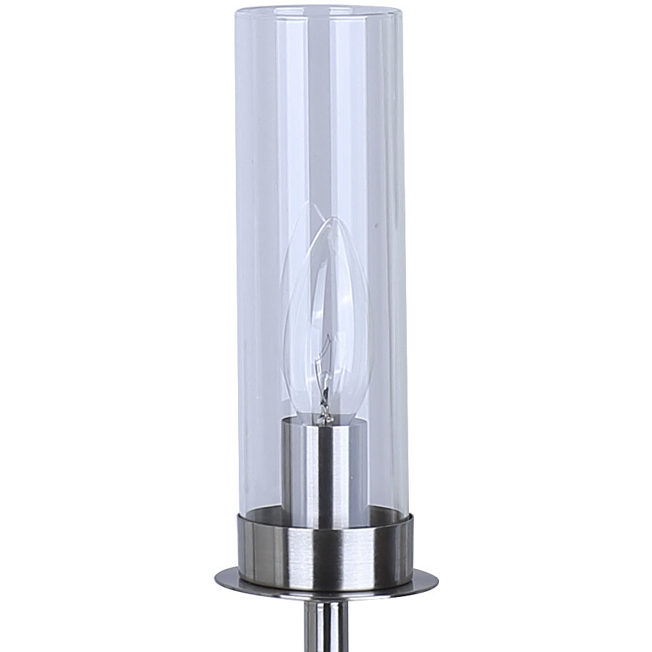 Benson 5 Light 23 inch Brushed Nickel Chandelier Ceiling Light