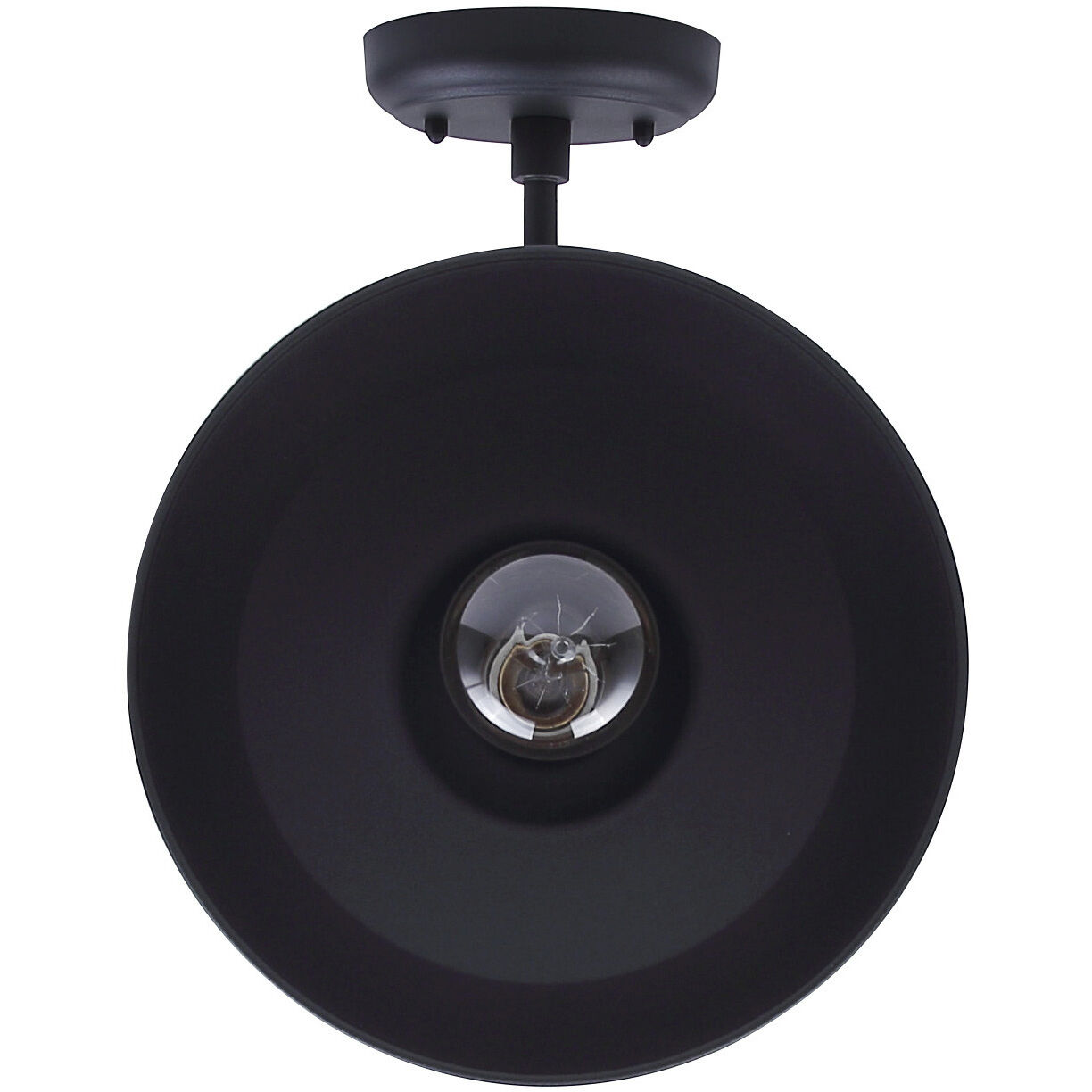 Hattie 1 Light 10 inch Sand Black Outdoor Wall Lantern