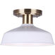 Bello 1 Light 10.25 inch Semi-Flush Mount